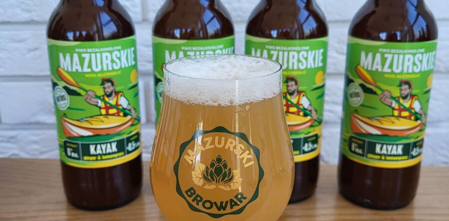 I znów PREMIERA! PIWO BEZALKOHOLOWE KAYAK ginger & lemongrass