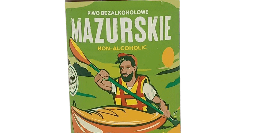 Mazurskie piwo bezalkoholowe KAYAK ginger & lemongrass